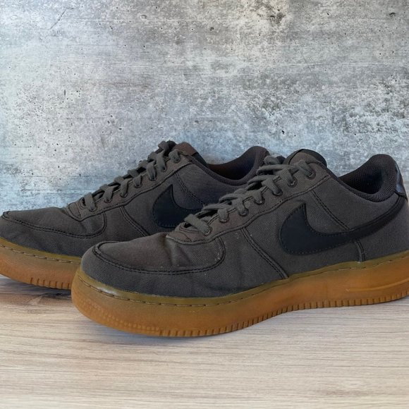 NIKE AIR FORCE 1 LV8 Style Premium BLACK GUM - Picture 3 of 12